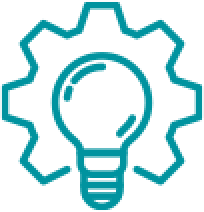 Builds crucial international trade expertise section - lightbulb knowledge icon